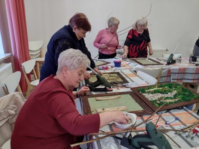 Chrobotek w roli głównej - warsztaty artystyczne z okazji Dnia Kobiet